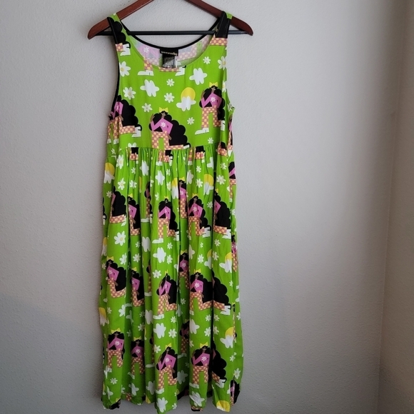 Nooworks Naomi Dress in Checkered Ladies size XS NWT - Picture 2 of 7